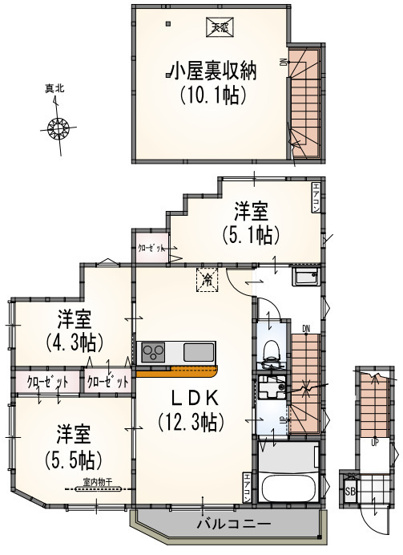 【間取り】 | Laulea