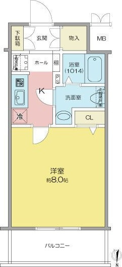 SHOKEN　Residence名古屋SOUTHの間取り