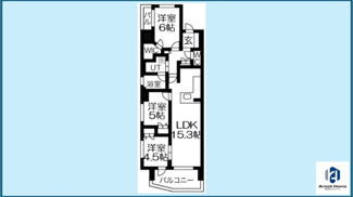 【間取り】 | プレサンスロジェ桜通代官町