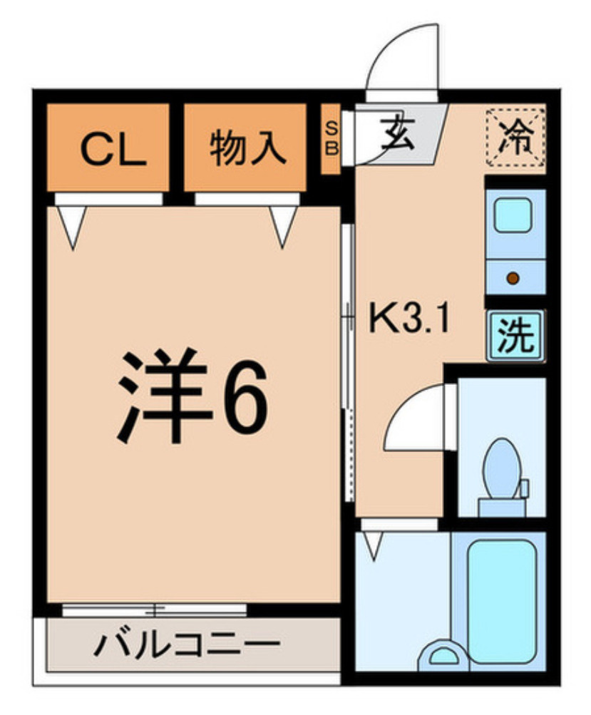 シティパルの間取り