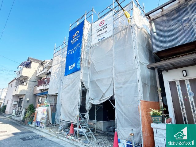 ◆堺市西区草部　新築一戸建ての外観|現在建築中！落ち着いた街並みで新生活を始めることが出来そう！周辺の物件も併せてご紹介させて頂きます！
