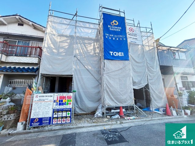 ◆堺市西区草部　新築一戸建ての外観|現在建築中！落ち着いた街並みで新生活を始めることが出来そう！周辺の物件も併せてご紹介させて頂きます！