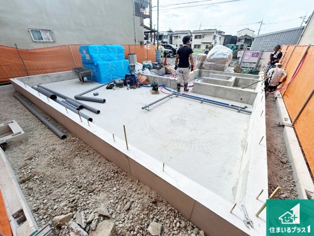 堺市西区草部　新築一戸建ての外観|現在建築中！落ち着いた街並みで新生活を始めることが出来そう！周辺の物件も併せてご紹介させて頂きます！