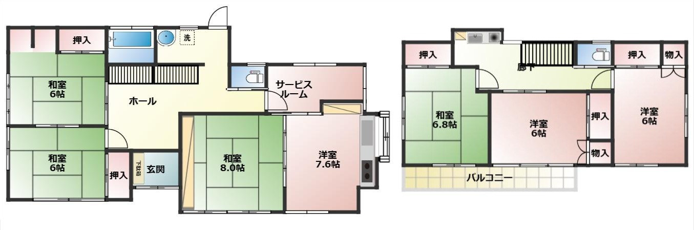 公郷3丁目庭付き戸建の画像
