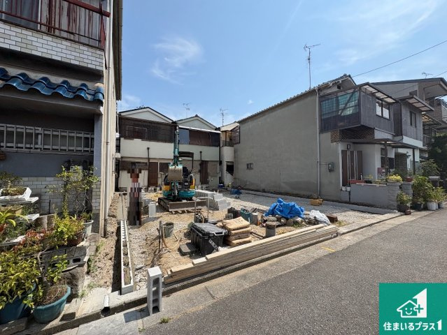 堺市西区草部　新築一戸建ての外観|現在建築中！落ち着いた街並みで新生活を始めることが出来そう！周辺の物件も併せてご紹介させて頂きます！