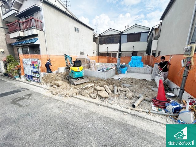堺市西区草部　新築一戸建ての外観|現在建築中！落ち着いた街並みで新生活を始めることが出来そう！周辺の物件も併せてご紹介させて頂きます！
