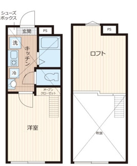 【間取り】 | パピヨンⅢ | 間取りです。