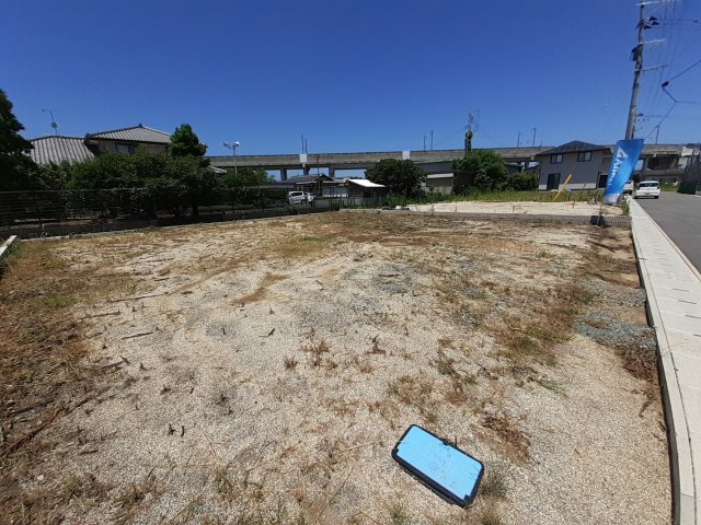 宇土市新松原町の売地の外観