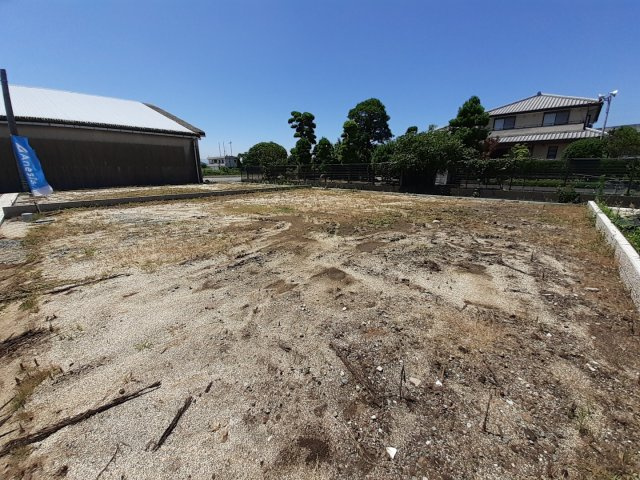 宇土市新松原町の売地の外観
