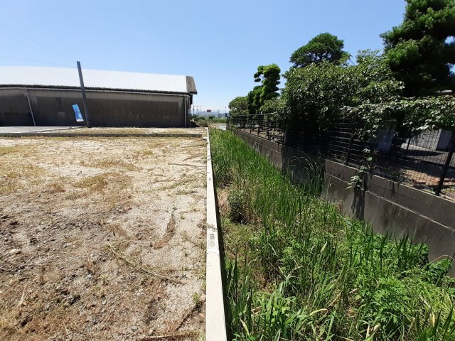 宇土市新松原町の売地の外観