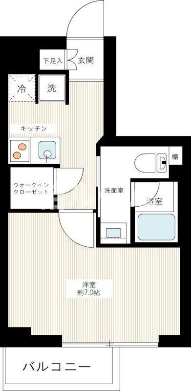 練馬区豊玉北１丁目の賃貸マンションの間取り