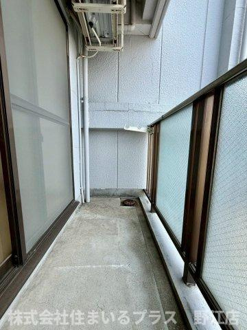 プレジデント横田のバルコニー