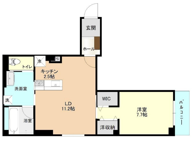 ボヌールの間取り