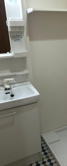 ソヨカゼテラス金町の洗面所