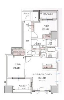 【間取り】 | グレーシアパークス横浜関内