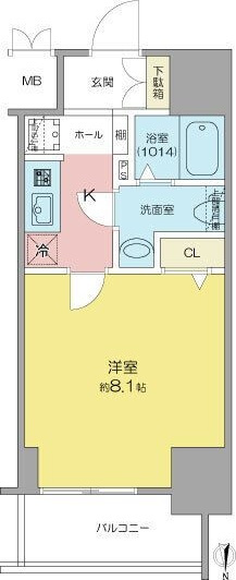 SHOKEN　Residence名古屋SOUTHの間取り