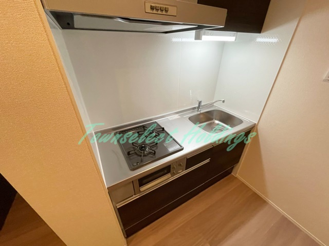 藤沢市鵠沼海岸５丁目のアパートのキッチン