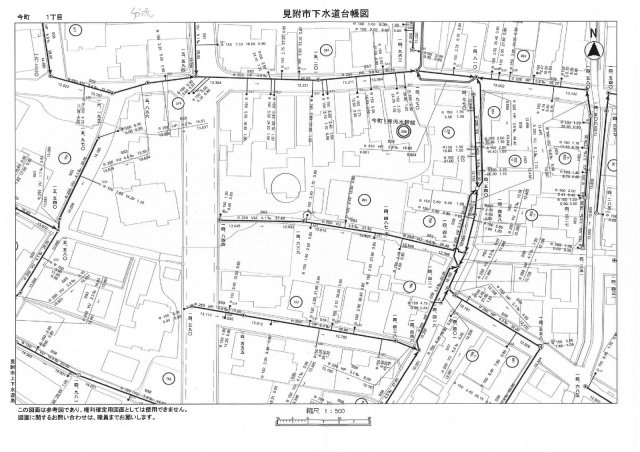 見附市今町１丁目　売土地の地図