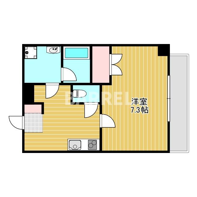 アルバス千里山の間取り