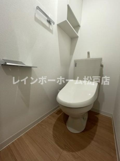 ウィンドテラス矢切のトイレ|コンパクトで使いやすいトイレです