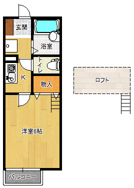 【間取り】 | エルピソⅠ | エルピソⅠ（Good Home)