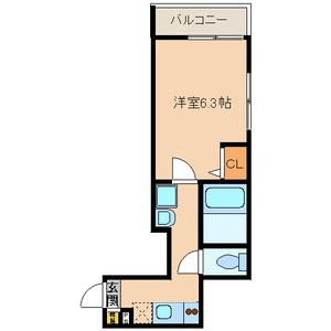 【間取り】 | エステル木場 | 間取りです。