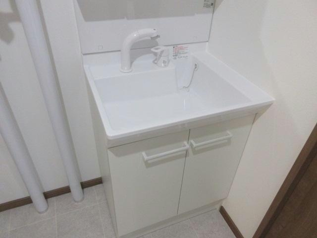 グラシアス帯広の洗面所