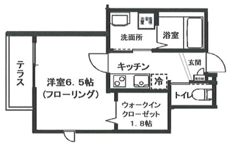 【間取り】 | グラシューＹ・Ｔ    | 間取りです。