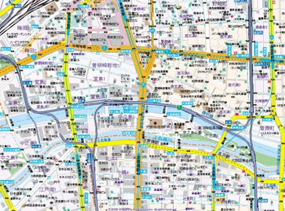 【地図】 | カスタリアタワー肥後橋