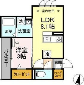 Felice加納の間取り