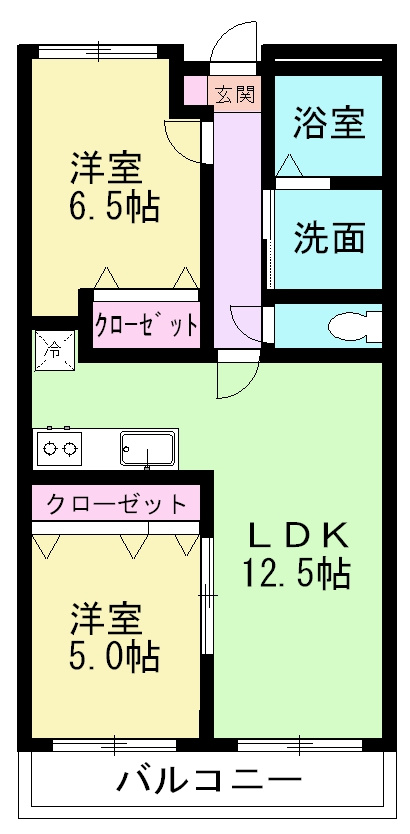 グランピリエの間取り