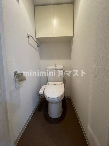 QCフラット北堀江のトイレ