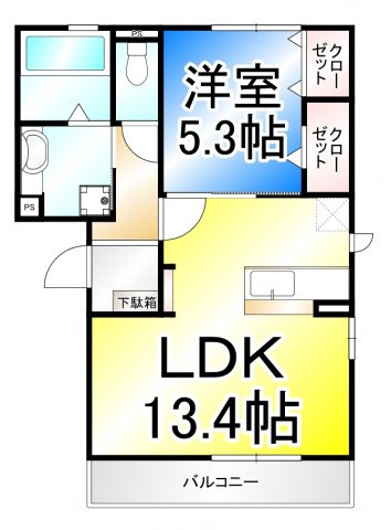 ペルソワール高田の間取り