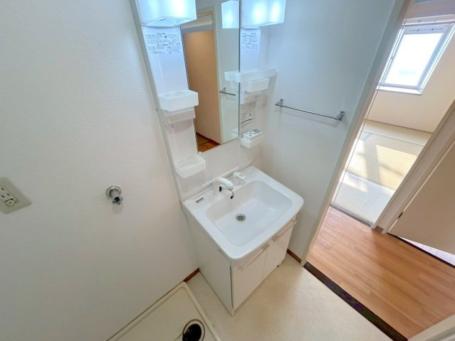 穂波マンションの洗面所