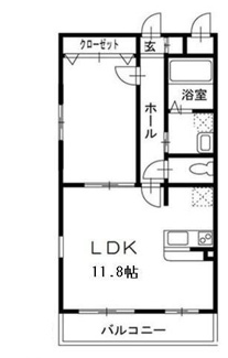 【間取り】 | ＰＲＩＭＲＯＳＥ新鎌ヶ谷 | 間取りです。