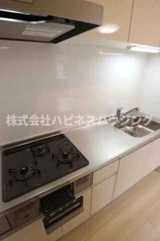 クラレットA棟103のキッチン