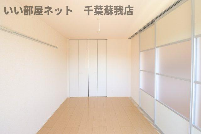 サニーフォレスト　Ｂ棟の寝室|使い勝手のいい寝室です