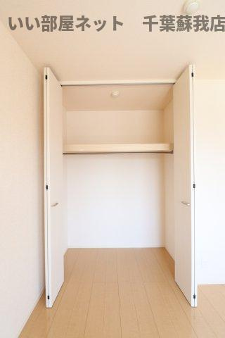 サニーフォレスト　Ｂ棟の収納|収納のためのスペースです