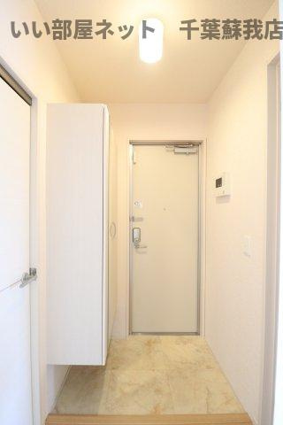 サニーフォレスト　Ｂ棟の玄関|落ち着いた玄関です