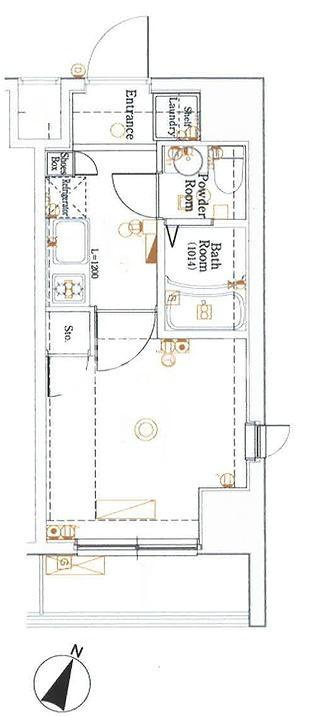 文京区小石川３丁目の賃貸マンションの間取り