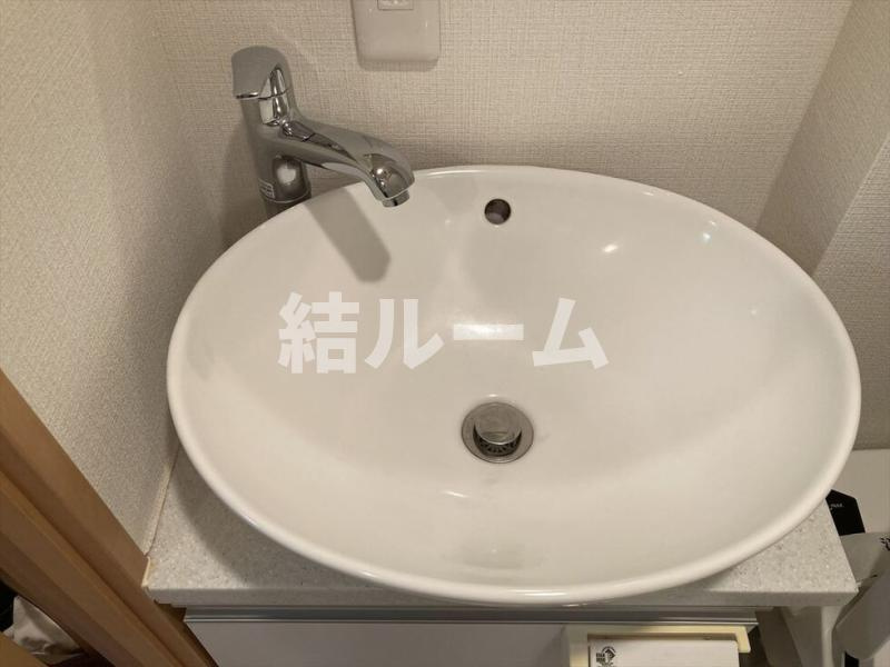 文京区小石川３丁目の賃貸マンションの洗面所