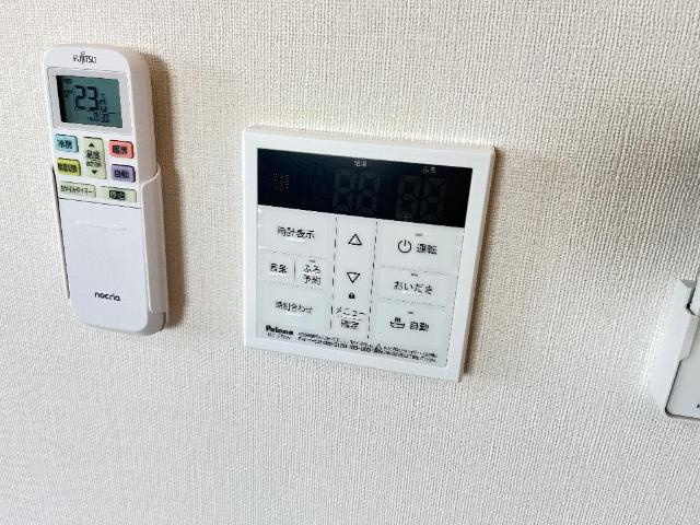 東森田2丁目新築アパートの設備|給湯リモコン（イメージ）