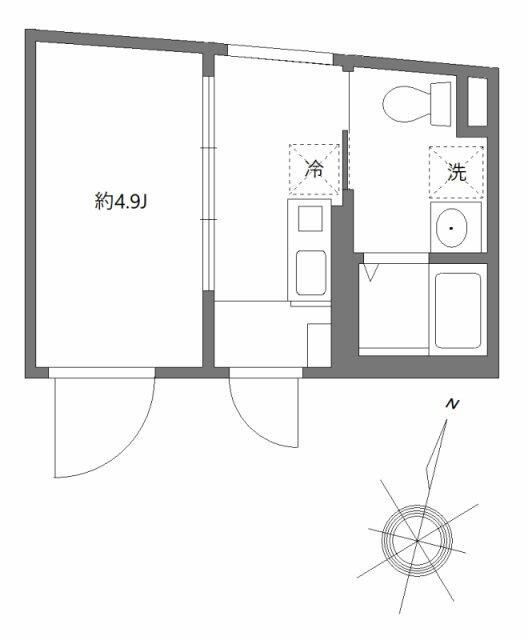 ブランドール坂下三丁目の間取り