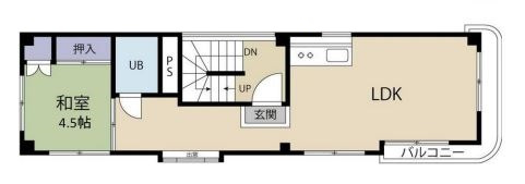 ＣＡＳＡ花小金井の間取り