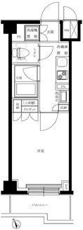 【間取り】 | ルーブル仲六郷弐番館