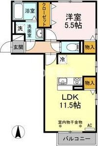 ジュネスの間取り