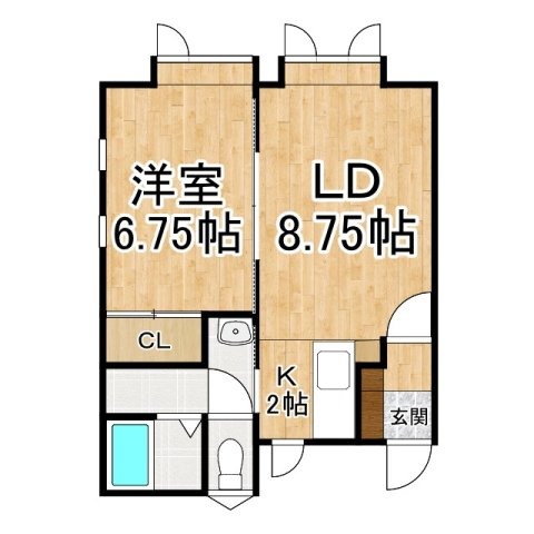 オリーブ２１の間取り