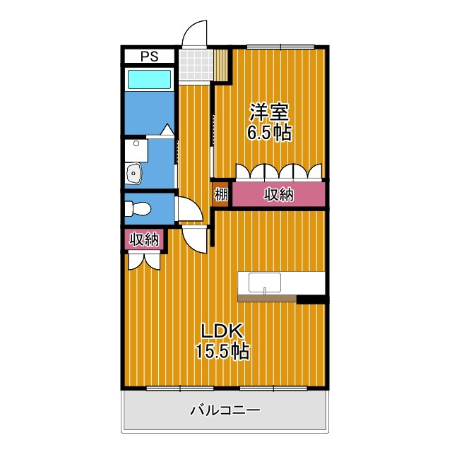 メゾンサクセスⅠの間取り