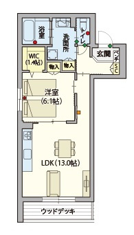 （シニア限定）ルティルオプス高円寺の間取り|シニアに優しい充実した設備