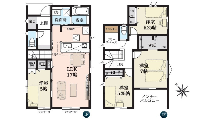 廿日市市阿品3丁目の間取り|NO2